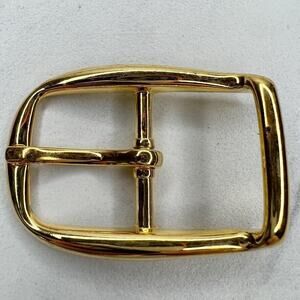 Vintage Gold Tone Simple Basic Belt Buckle for up to 1 Inch Belt